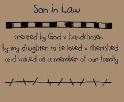 Son In Law on Pinterest | In Laws, Happy Birthday Cousin and ... via Relatably.com