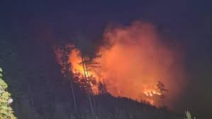 Keine Verschnaufpause - 70 Hektar Wald stehen am Mühlbachkogel in Flammen
