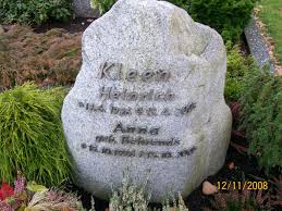 Grab von Heinrich Kleen (17.06.1926-13.04.2003), Friedhof Spetzerfehn-