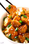 Easy Skinny Spicy Orange Chicken Amy s Healthy Baking