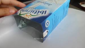 Resultado de imagem para arte com caixa de leite lembrancinhas