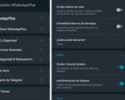 Enviar mensajes ocultos en WhatsApp Plus