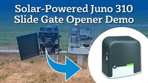 Meet the NEW Juno Residential Slide Gate Opener by Nice ...
