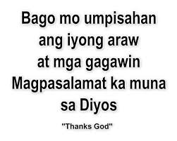 Diyos tagalog quotes - Papogi a collections of Tagalog Love Quotes ... via Relatably.com