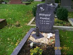 Grab von Hildegard Franken (30.10.1955-22.08.2004), Friedhof ...