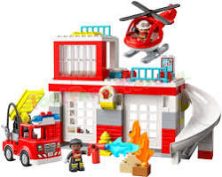 Afbeelding van LEGO DUPLO Brandweerkazerne & Helikopter (10970)
