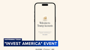 Trump Accounts for Kids Launch Event