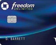 Chase Freedom Unlimited credit card