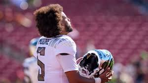 Oregon QB Dante Moore leaves field on cart, in neck brace after late hit from USC's Desman Stephens - Toronto Star