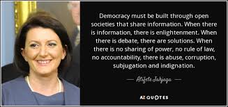 TOP 11 QUOTES BY ATIFETE JAHJAGA | A-Z Quotes via Relatably.com