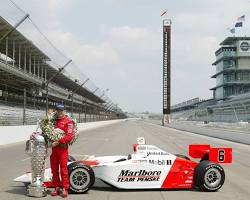 Image of Gil de Ferran Indianapolis 500 winner 2003