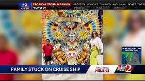 Travelers stranded on cruise ship in the Atlantic due to severe weather