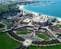 Emirates Palace in Abu Dhabi