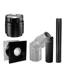 DuraVent 3-Inch Pellet Vent Pro Through The Wall Vent Kit ...