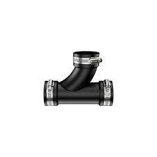 Amazon.com: Fernco 2 In. Flexible Repair PVC Tee - 1 Each ...