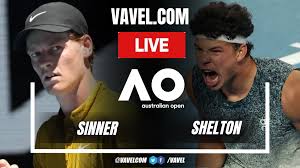 Highlights and Sets Sinner vs Shelton (6-3, 6-4, 6-4) in Australian Open