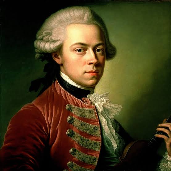 Portrait of Wolfgang Amadeus Mozart, a key Classical era composer.