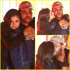 Image result for Selena Gomez and The Weeknd Snapped Kissing During Dinner in California