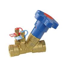 9517 DZR Brass Fixed Orifice Static Balancing Valve - RED ...