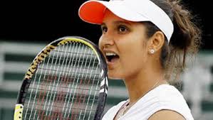 Sania Mirza and her American partner Bob Bryan beat the American pair of Abigail Spears and Scott Lipsky 4-6, 6-1, 10-4 in the second round of mixed doubles ... - Sania2PTI