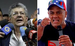 Resultado de imagen para jORGE rODRIGUEZ Y henry Ramos Allup