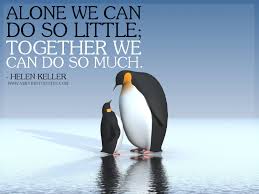 Teamwork quotes: Alone we can do so little - Inspirational Quotes ... via Relatably.com