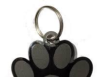 acrylic pet ID tag keychainの画像