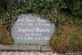 Grab von Karl-Heinz Wunsch (24.11.1919-07.08.1998), Friedhof Juist