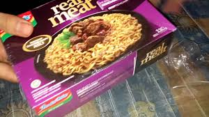 Image result for indomie real meat