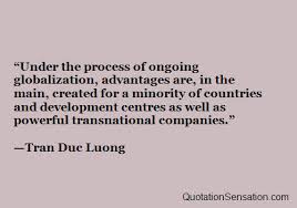 Under the process of ongoing globalization,... | Quotation Sensation via Relatably.com
