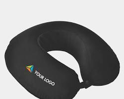 تصویر travel neck pillow with company logo
