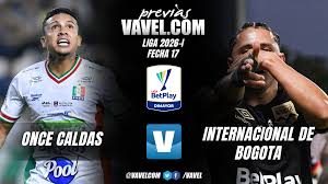 Once Caldas - Internacional De Bogotá