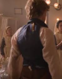 The Artful Dodger 2023 Thomas Brodie Sangster Blue Vest - Product from ujackets