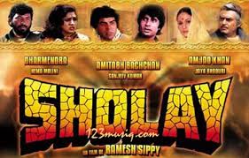 Image result for film (Sholay)(1975)