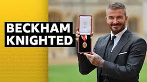Arise, Sir David: David Beckham Receives Knighthood