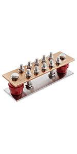 Wall Mounted Ground Bar Kit-Copper Bus Bar 7.88"x2.36"x ...