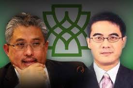 The BinaFikir&#39;s duo: Tan Sri Azman Mokhtar, MD of Khazanah and his former business partner, En Mohamed Rashdan Yusof aka Danny (now Khaznah&#39;s whiz kids and ... - amok-crony-rashdan