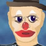 So Sad Sammy Clown by Joan Creighton ... - Town-Clown_art_art