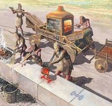 Similar construction methods of ancient ziggurats