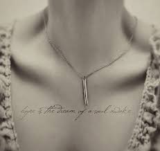 Cute chest Tattoo quotes about life 2014 - Hope is the dream of a ... via Relatably.com