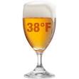 Draft beer temperature