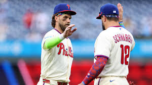 Bryce Harper, Phillies Unveil New Uniforms for MLB Field of Dreams Game vs. Twins in Trending Photos