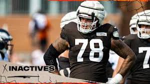 Browns Announce Key Inactives for Week 2 Ravens Matchup, Jack Conklin Ruled Out
