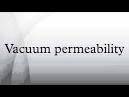 Derive Vacuum permeability and permeability. Physics Forums