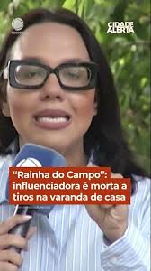 “Rainha do Campo”: influenciadora é morta a tiros na varanda de casa #Shorts #CidadeAlerta