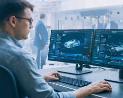 صورة computers in automotive design