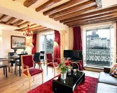 Image de luxurious apartment ile saintlouis paris interior ceiling beams royalty free
