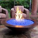 Glass fire pits Dubai