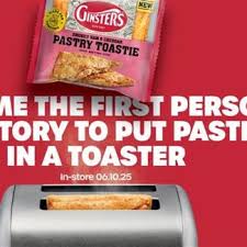 Toastie Revolution! Ginsters Launches Toaster-Friendly Pastries!