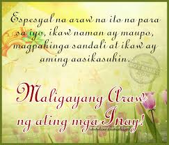 Tagalog Mother&#39;s Day Quotes and Pinoy Happy Mother&#39;s Day Sayings ... via Relatably.com